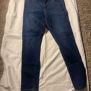 Old Navy Women's Dark Blue Skinny Jeans